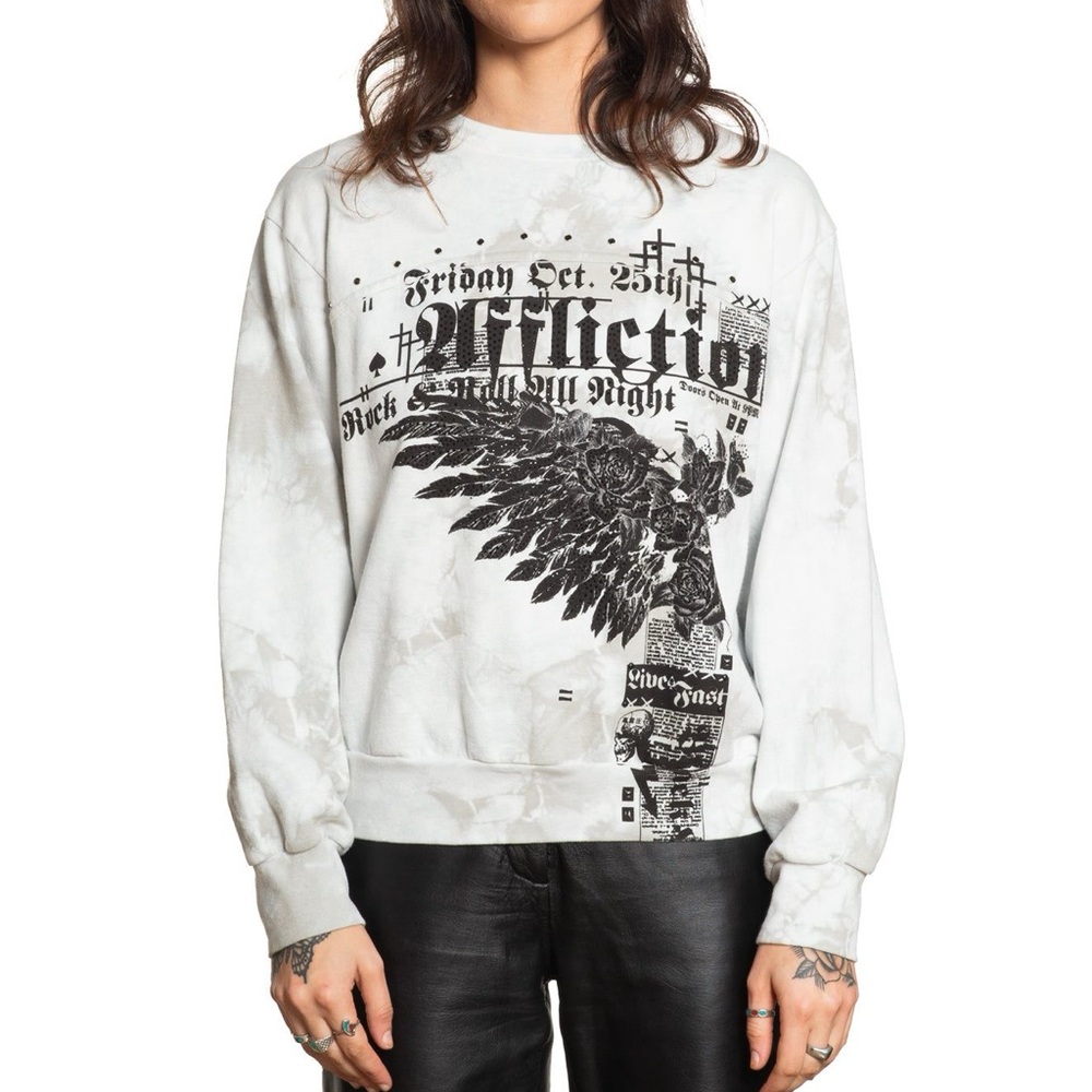 Affliction White Rock Speed Crew